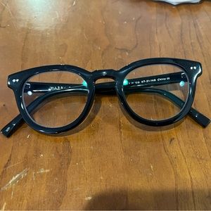 Warby Parker Ainsley Blue Light Glasses in Black